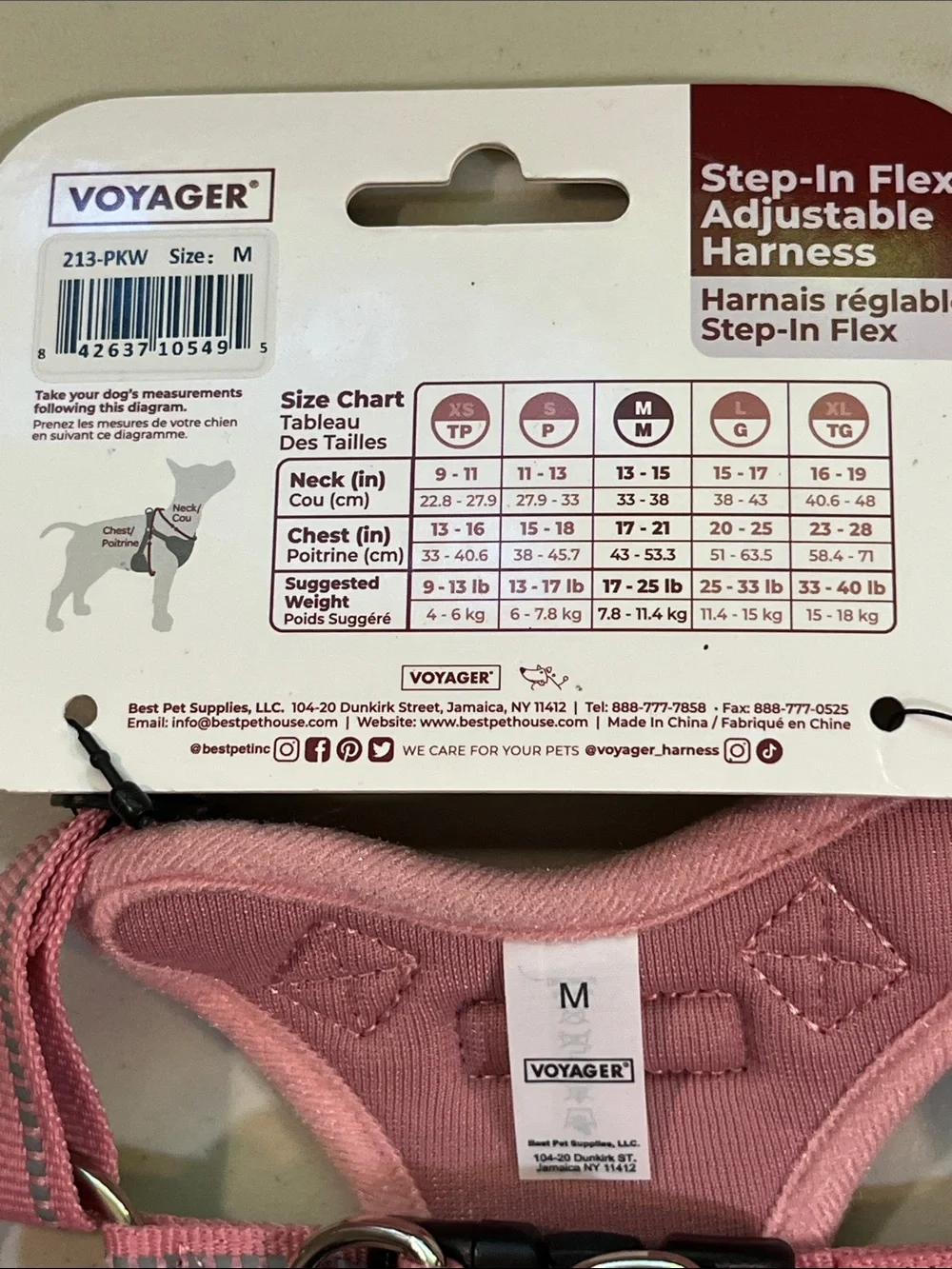voyager pink step